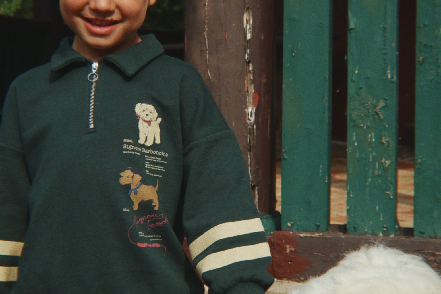 Konges Sløjd A/S Blusen - Jersey pine grove