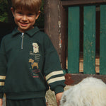 Konges Sløjd A/S Blusen - Jersey pine grove