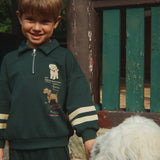 Konges Sløjd A/S Blusen - Jersey pine grove