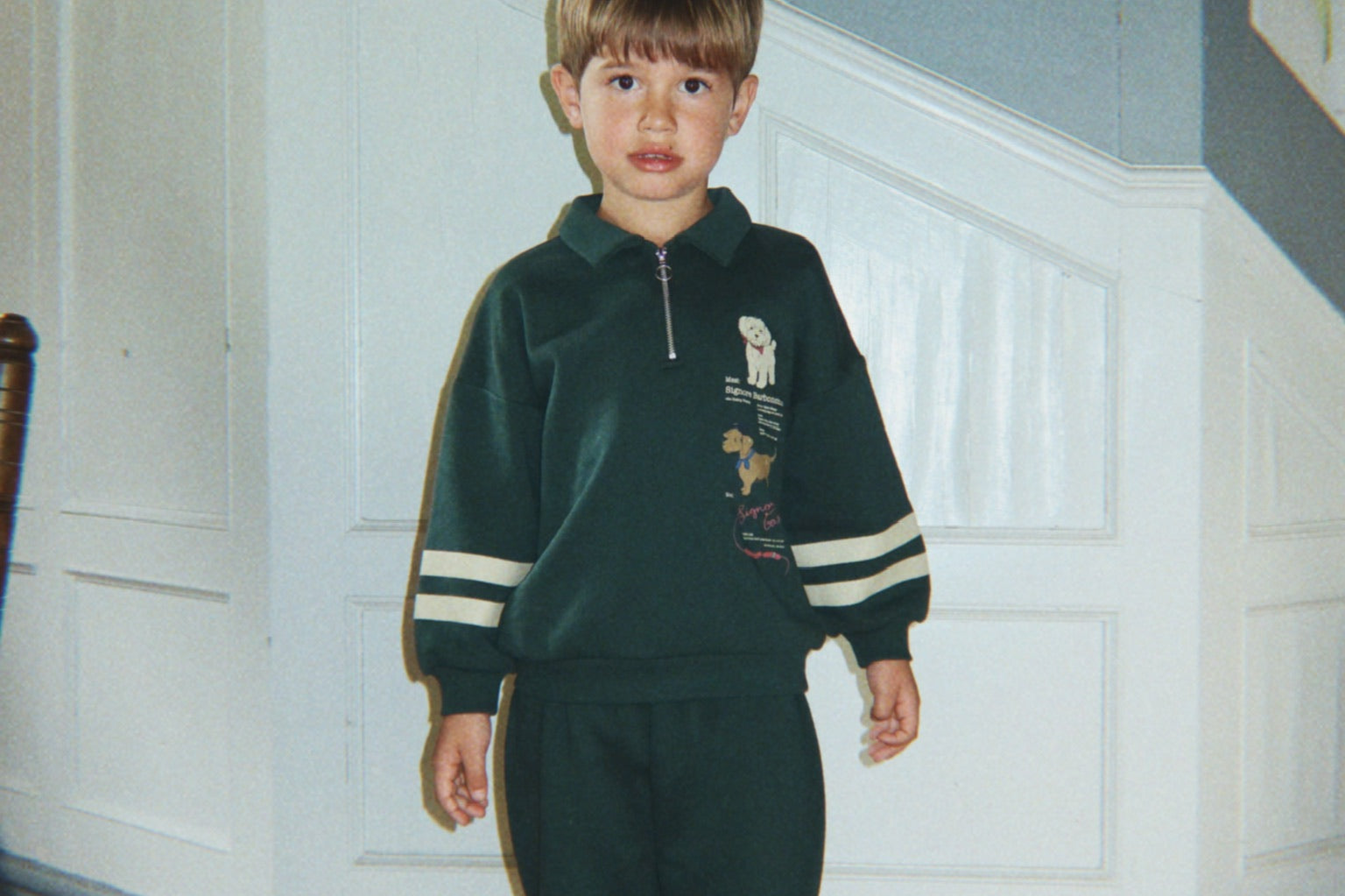 Konges Sløjd A/S Blusen - Jersey pine grove