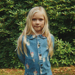 Konges Sløjd A/S Jacken und Weste - Gewebt bow kitty denim