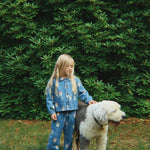 Konges Sløjd A/S Jacken und Weste - Gewebt bow kitty denim