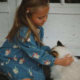 Konges Sløjd A/S Jacken und Weste - Gewebt bow kitty denim