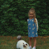 Konges Sløjd A/S WOVEN DRESSES bow kitty denim