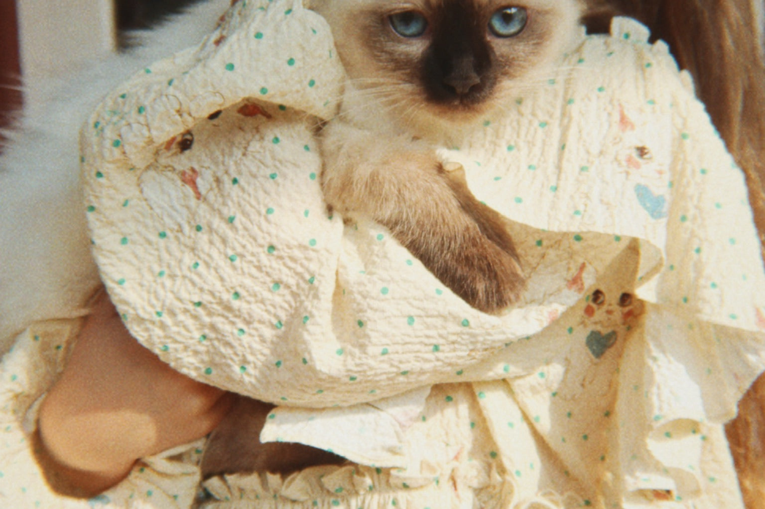 Konges Sløjd A/S WOVEN DRESSES dot miao mist