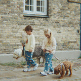 Konges Sløjd A/S WOVEN PANTS bow kitty denim