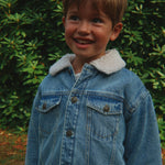 Konges Sløjd A/S Jacken und Weste - Gewebt denim blue