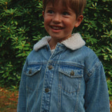 Konges Sløjd A/S Jacken und Weste - Gewebt denim blue