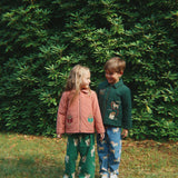 Konges Sløjd A/S WOVEN PANTS dot miao verde