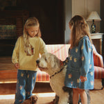 Konges Sløjd A/S WOVEN PANTS bow kitty denim