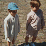 Konges Sløjd A/S WOVEN SHORTS & BLOOMERS red stripe