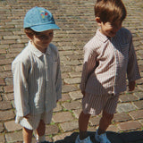 Konges Sløjd A/S WOVEN SHORTS & BLOOMERS red stripe