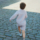 Konges Sløjd A/S WOVEN SHIRTS red stripe