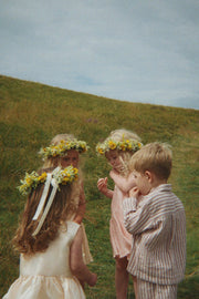 Konges Sløjd A/S WOVEN DRESSES eggnog