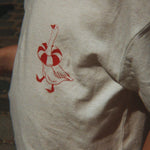 Konges Sløjd A/S JERSEY T-SHIRTS off white/lifeguard service