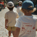 Konges Sløjd A/S JERSEY T-SHIRTS off white/lifeguard service