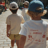 Konges Sløjd A/S JERSEY T-SHIRTS off white/lifeguard service