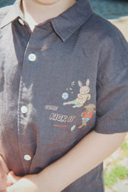 Konges Sløjd A/S WOVEN SHORT SLEEVE SHIRTS magnet