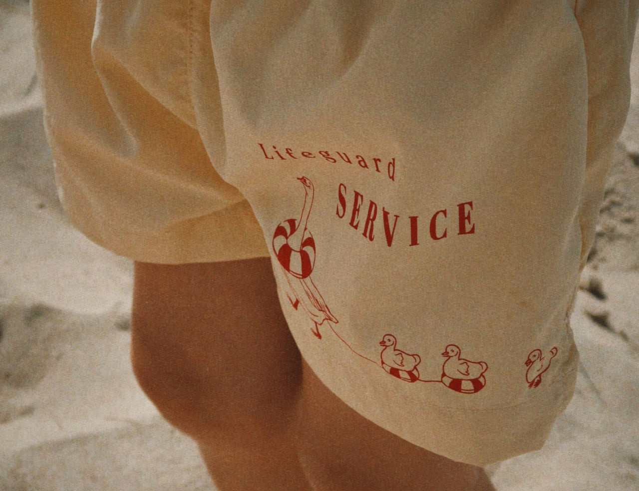 Konges Sløjd A/S SWIMSHORTS banana crepe
