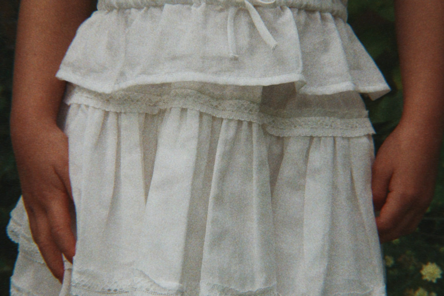 Konges Sløjd A/S WOVEN SHORT SLEEVE SHIRTS optic white