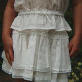 Konges Sløjd A/S WOVEN SHORT SLEEVE SHIRTS optic white