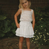 Konges Sløjd A/S WOVEN SHORT SLEEVE SHIRTS optic white