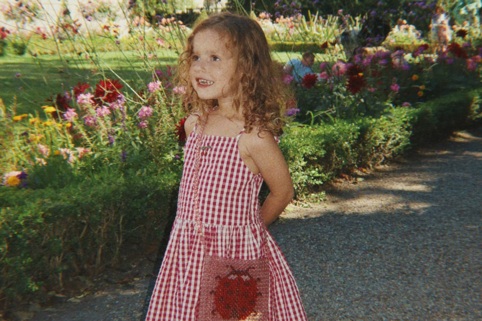 Konges Sløjd A/S WOVEN DRESSES raspberry check