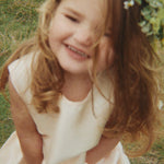 Konges Sløjd A/S WOVEN DRESSES eggnog