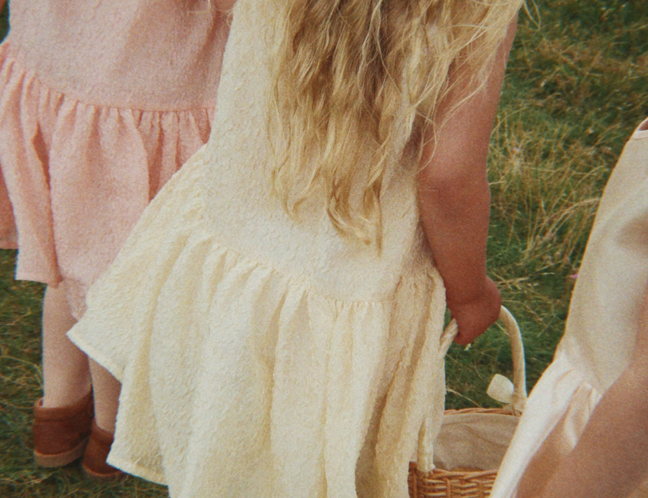 Konges Sløjd A/S WOVEN DRESSES buttercream