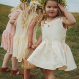 Konges Sløjd A/S WOVEN DRESSES eggnog