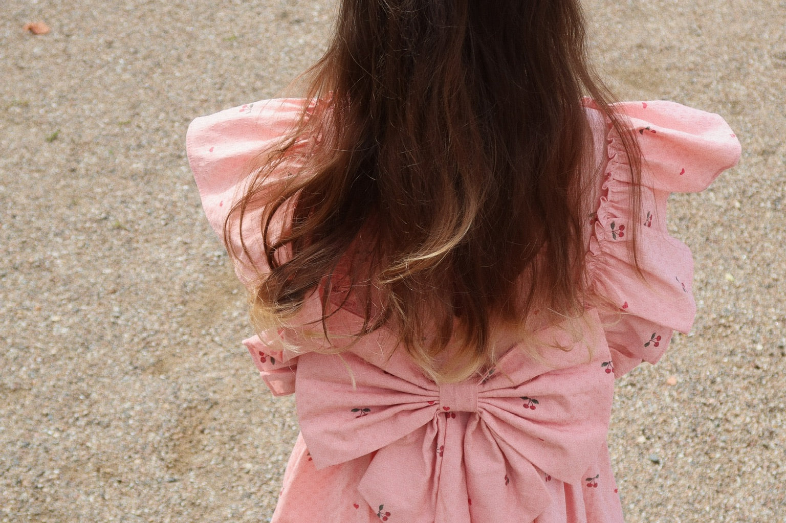 Konges Sløjd A/S WOVEN DRESSES cherry coeur