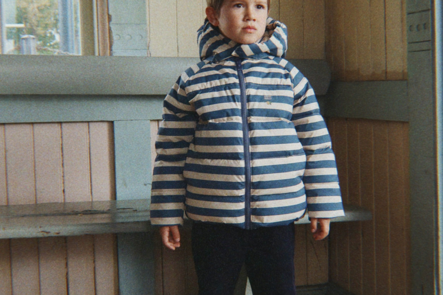 Konges Sløjd A/S WINTER WEAR bleu noir stripe