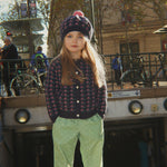 Konges Sløjd A/S WOVEN PANTS dot pistacchi