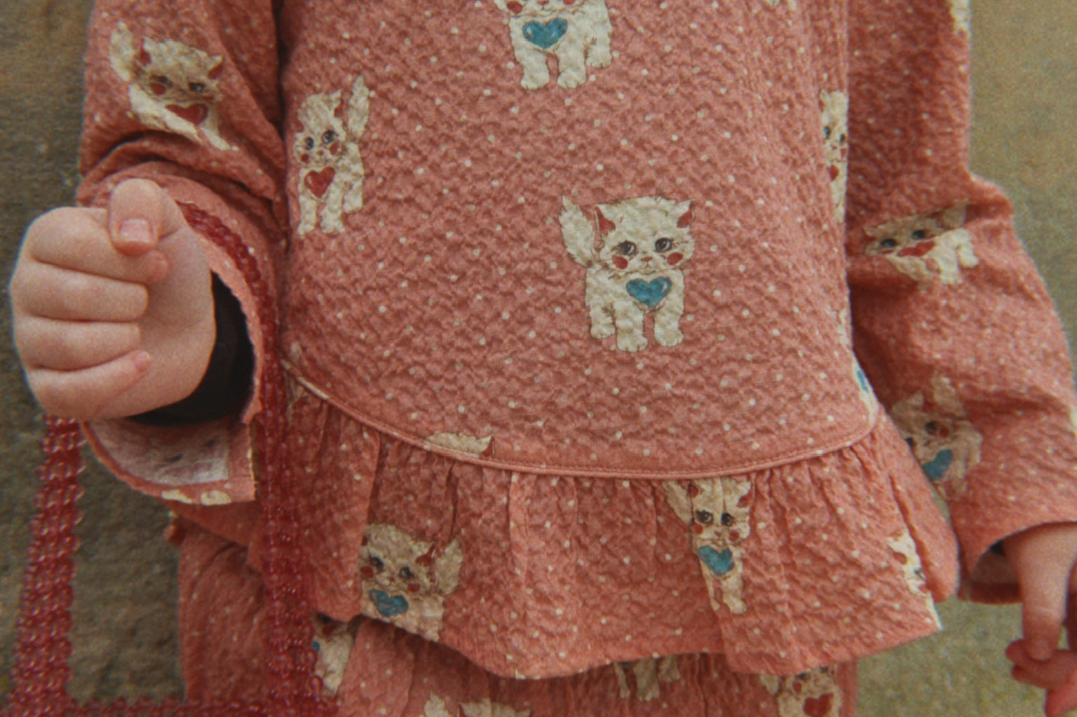Konges Sløjd A/S WOVEN PANTS ciao miao
