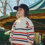 Konges Sløjd A/S JERSEY BLOUSES tangerine stripe
