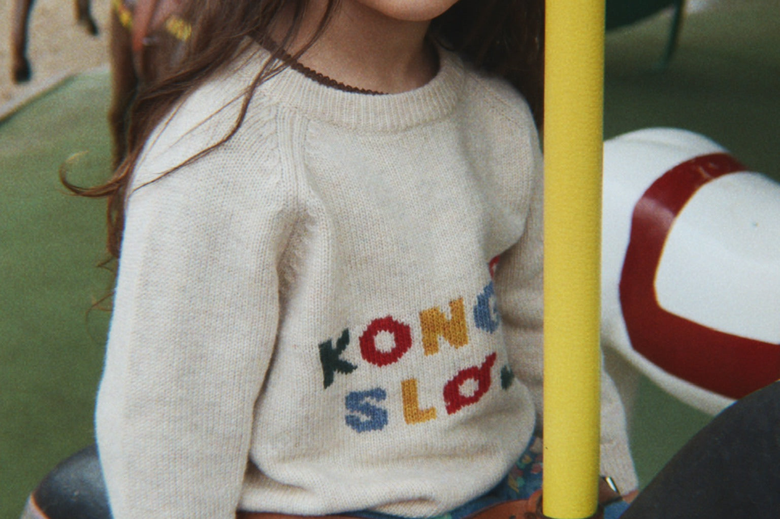 Konges Sløjd A/S WOVEN PANTS teddy coeur