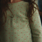 Konges Sløjd A/S JERSEY BLOUSES coeur lint
