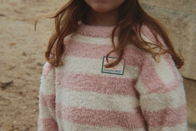 Konges Sløjd A/S KNITTED BLOUSES & VESTS rosy stripe