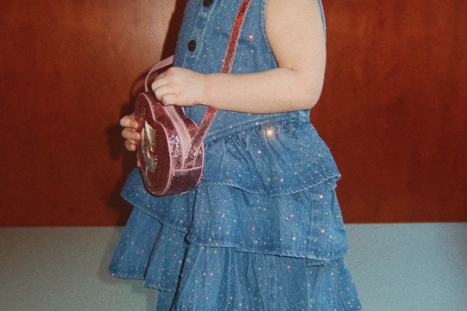 Konges Sløjd A/S WOVEN PANTS denim sparkle