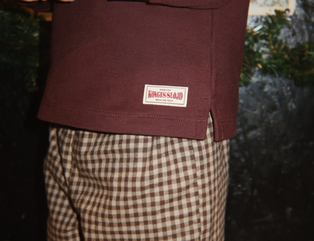 Konges Sløjd A/S WOVEN PANTS chocolate check