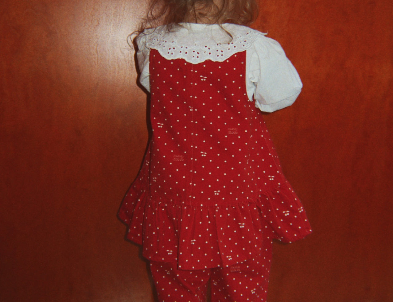 Konges Sløjd A/S WOVEN PANTS cherry dot derby