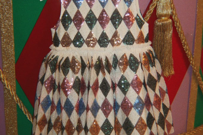 Konges Sløjd A/S WOVEN DRESSES harlekin sequin