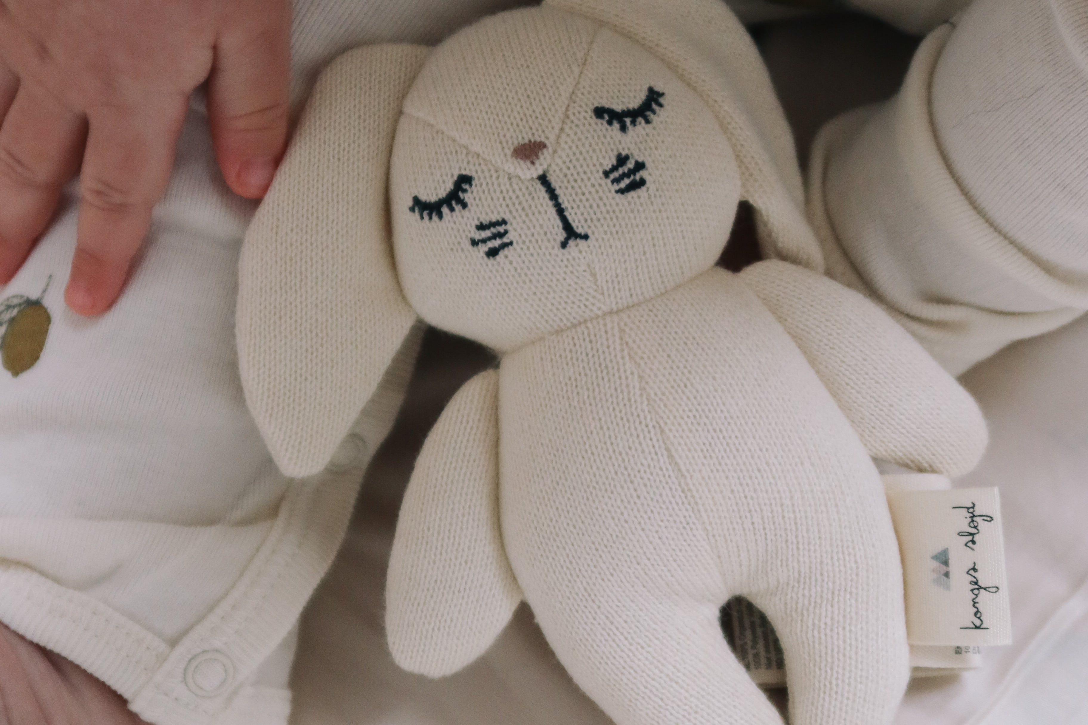 Konges Sløjd A/S Teddybäre off white