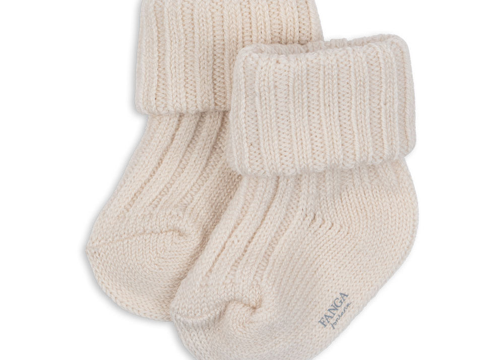 Konges Sløjd A/S Socken off white melange