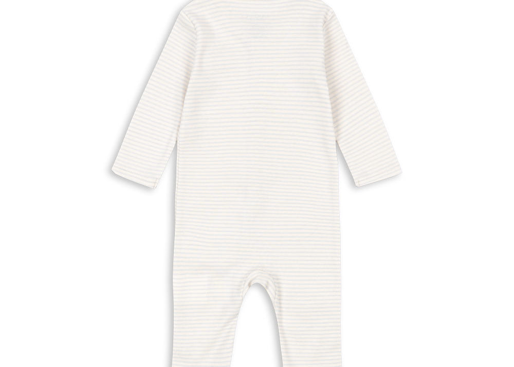 Konges Sløjd A/S Strampler tea stripe gray dawn