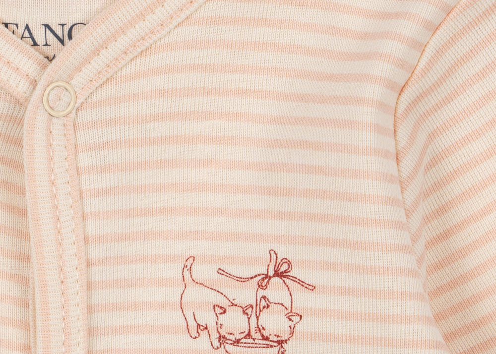 Konges Sløjd A/S Strampler tea stripe cameo