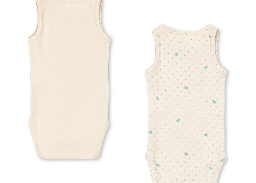 Konges Sløjd A/S BODYSTOCKINGS lago verde aop/buttercream