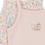 Konges Sløjd A/S BODYSTOCKINGS prato fiori aop/creole pink