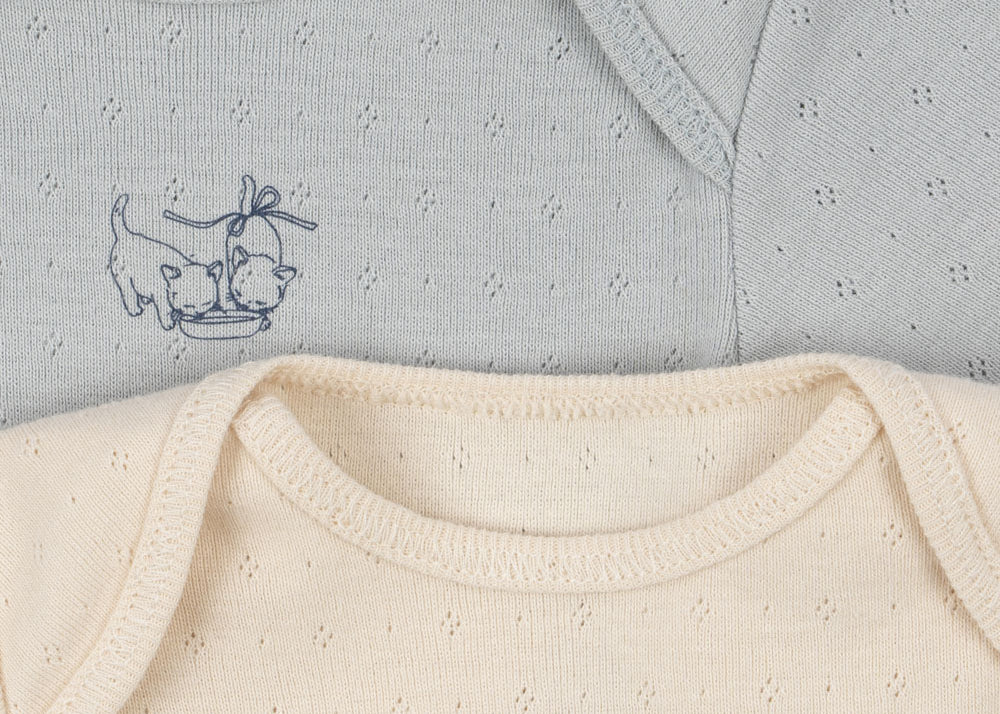 Konges Sløjd A/S BODYSTOCKINGS buttercream/pearl blue