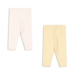 Konges Sløjd A/S JERSEY PANTS banana crepe/creole pink